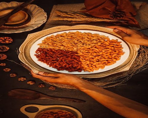 Mangkuk makanan sehat sederhana